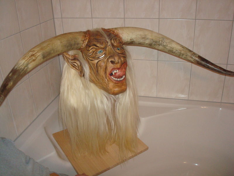 Holzmaske/Krampus/Percht