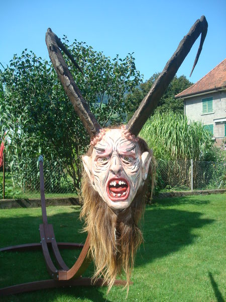 Holzmaske/Krampus/Percht