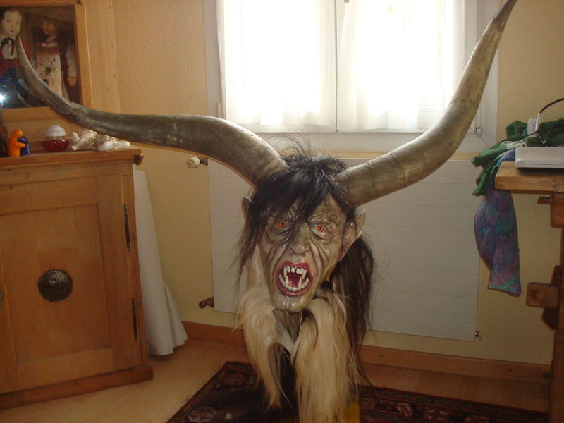 Holzmaske/Krampus/Percht