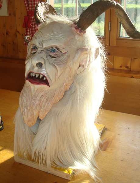 Holzmaske/Krampus/Percht