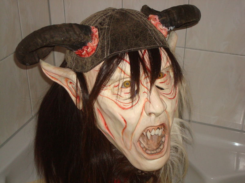 Holzmaske/Krampus/Percht