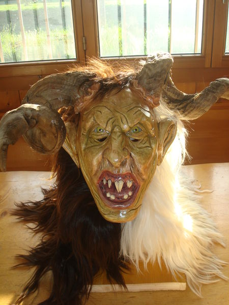 Holzmaske/Krampus/Percht